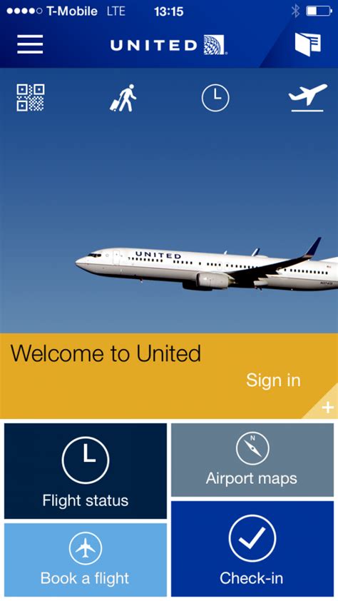 Product description Meet the <strong>United app</strong> From planning, to booking, to day of travel, we’ve got you covered. . United app download